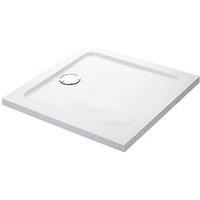 Mira Flight Low Square Shower Tray White 760mm x 760mm x 40mm (8747X)