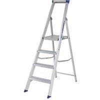 Werner Aluminium 1.48m 4 Step Platform Step Ladder (874KK)