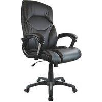 Nautilus Designs Wellington High Back Executive Chair Black (874PK)