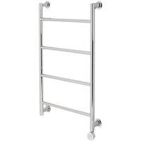 Towelrads 900mm x 560mm 1024BTU Chrome Flat Electric Towel Radiator (874RY)