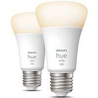 Philips Hue E27 A19 LED Smart Light Bulb 8.5W 806lm 2 Pack (875PP)