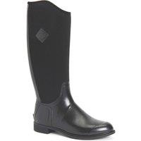 Muck Boots Derby Tall Size 8 Womens Black Non Safety Wellies (876YG)