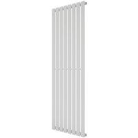 Azur Ilios 1800mm x 600mm 3952BTU White Vertical Designer Radiator (876YR)