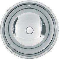 Rondo Under-Mounted or Inset Vanity Basin No Tap Holes 294mm (87729)