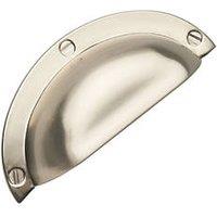 Elite Knobs & Handles Shell Pull Handle Brushed Nickel 94mm (877KK)