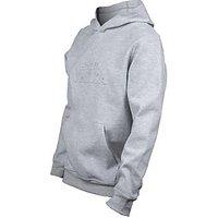 Hard Yakka Embossed Hoodie Light Grey Marl Large 40" Chest (877RV)