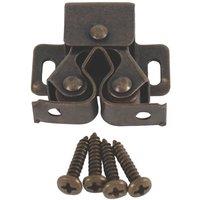 Essentials Roller Cabinet Latches Bronze 27.5mm x 32mm 10 Pack (877TA)