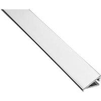 Homelux 9mm Straight Aluminium After-Fit Tile Trim Silver 1.83m (878JE)