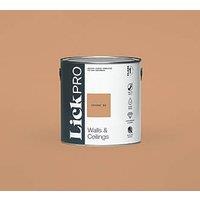 LickPro Max+ 2.5Ltr Orange 03 Eggshell Emulsion Paint (878JY)
