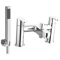 ETAL Oxford Deck Mounted Bath Shower Mixer Tap Polished Chrome (878KG)