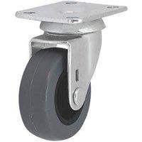 Essentials Heavy Duty TPR Swivel Castor 50mm Grey (879KH)