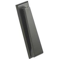 Hardware Solutions Door Knocker Contemporary Matt Black 40mm x 165mm (879KK)