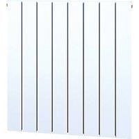 Towelrads Hanworth Plus 700mm x 800mm 4559BTU White Horizontal Designer Radiator (879RY)