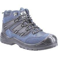 Amblers 257 Size 8 Navy Steel Toe Cap Safety Boots (879TV)