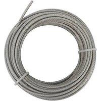 Essentials Wire Rope Transparent 4mm x 20m (881FE)