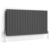 Terma Forte 600mm x 1254mm 4488BTU Anthracite Horizontal Designer Radiator (881HE)