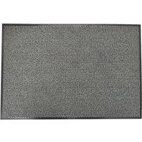 Essentials Entrance Mat Black & Grey 1500mm x 900mm x 6mm (881KN)