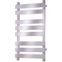 Towelrads 800mm x 500mm 853BTU Chrome Flat Designer Towel Radiator (881RY)