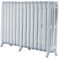 Arroll 760mm x 1154mm 6879BTU White Cast Iron 3 Column Radiator (8823P)
