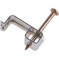 Schneider Electric Fire Rated Cable Clip 4-6mm Silver 100 Pack (882GV)