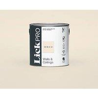 LickPro Max+ 2.5Ltr White BS 08 B 15 Matt Emulsion Paint (882JY)