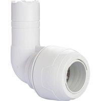 Hep2O Plastic Push-Fit Equal 90 Keyless Stem Elbow 22mm (882RE)