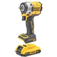 DeWalt DCF921D2T-GB 18V 2 x 2.0Ah Li-Ion XR Brushless Cordless Compact Impact Wrench (882XK)