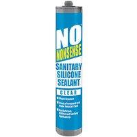 No Nonsense Sanitary Silicone Clear 310ml (88317)