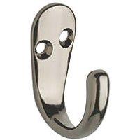 Decohooks Single Hook Black Nickel 45mm (883KK)