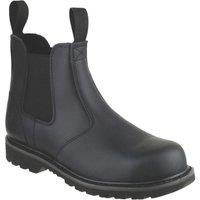 Amblers FS5 Goodyear Welted Size 7 Black Steel Toe Cap Safety Dealer Boots (883XT)