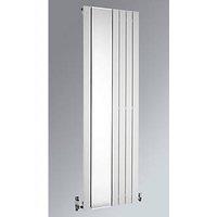 Ximax Oceanus Mirror 1800mm x 595mm 2610BTU White Vertical Designer Radiator (88434)