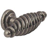 Hafele Twister Cabinet Knob Antique Pewter 23mm (8849P)