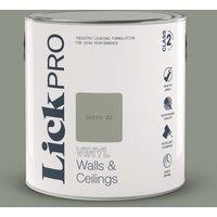 LickPro 2.5Ltr Green 02 Vinyl Matt Emulsion Paint (884TM)