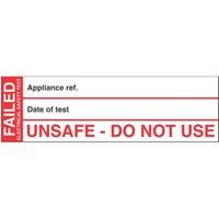 Essentials Fail Test Labels 250 Pack (884YU)