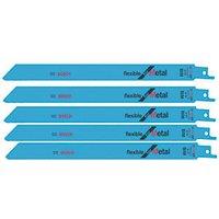 Bosch S 1122 EF Flexible Metal Reciprocating Saw Blades 225mm 5 Pack (88527)