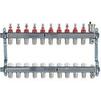 JG Speedfit 10 Port Manifold Set Chrome (8853D)