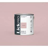 LickPro Max+ 2.5Ltr Pink 05 Matt Emulsion Paint (885JY)