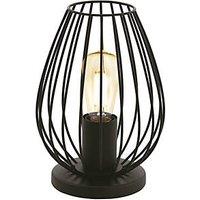 Eglo Newtown Table Lamp Black (885PL)
