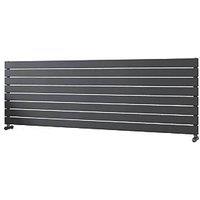 Ximax Oceanus 595mm x 1800mm 3894BTU Anthracite Horizontal Designer Radiator (885TR)