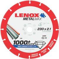 Lenox Metalmax Metal Diamond Cutting Disc 230mm x 22.2mm (886HY)