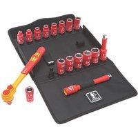 Wera Zyklop 3/8" Drive VDE Insulated Socket Set 17 Pieces (887HF)