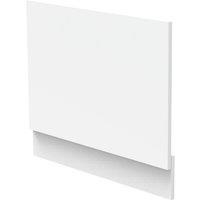 Adjustable Bath End Panel 700mm White (889CH)