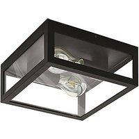 Eglo Amezola Wall/Ceiling Light Black (889PL)