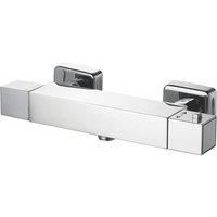 ETAL Pour Exposed Single Outlet Thermostatic Chrome Shower Valve (889VN)