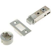 Union Chrome-Plated Tubular Privacy Bolt 60mm Case - 44mm Backset (8901V)
