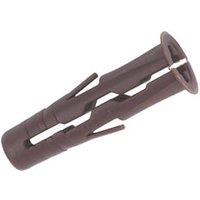 Rawlplug Uno Wall Plugs 7mm x 30mm 300 Pack (89068)