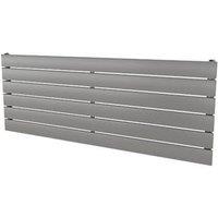 Ximax Oceanus 445mm x 1200mm 2010BTU Silver Horizontal Designer Radiator (890TP)