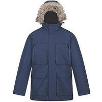 Regatta Volter 5V Li-Ion Heated Waterproof Parka Jacket Admiral Blue Medium 39" Chest - Bare (892JU)