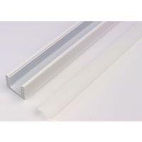 NMC LED Multipurpose Lighting Profile White 2m x 20mm x 25mm 10 Pack (892XV)