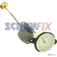 Baxi 248090 Pressure Guage with Retainer (893TP)